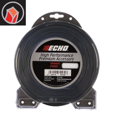 Леска ECHO Titanium Power 2.5 мм x 64 м квадратная