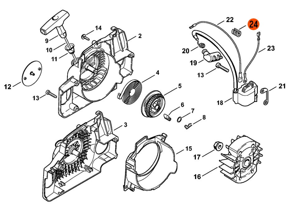 Держатель проводов штиль 180