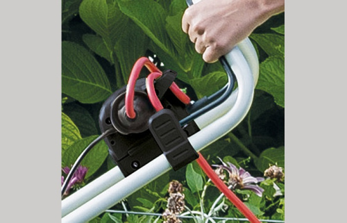 STIHL RME 235 - приспособление для фиксации сетевого кабеля