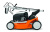 STIHL RM 650 VS - складная рукоятка