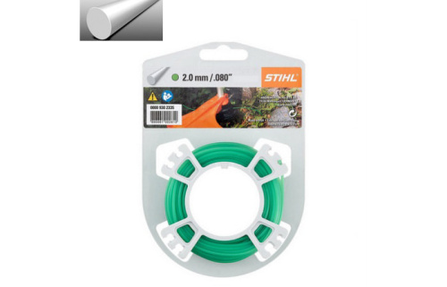 Леска круглая STIHL 2 мм х 14 м для триммера