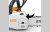 STIHL MSA 220 C-B - быстрое натяжение цепи без использования инструментов