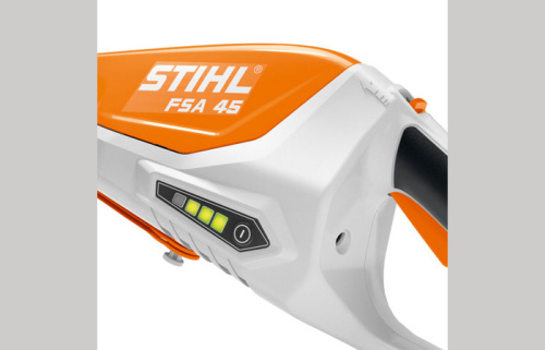 STIHL FSA 45 - индикация заряда батареи
