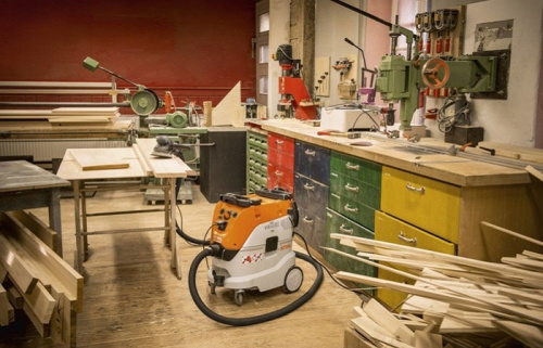 Пылесос STIHL SE 133 ME для мастерской и гаража