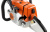 STIHL MS 260 - управление режимами работы двигателя посредством одного рычага