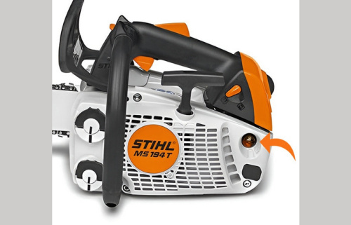 STIHL MS 194 T - ручной топливный насос