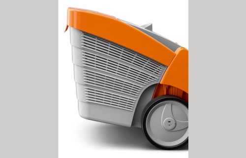 STIHL RM 448 TX - травосборник с откидной крышкой и индикатором заполнения