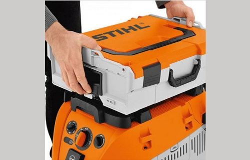 STIHL SE 133 ME возможность крепления  ящика для инструментов