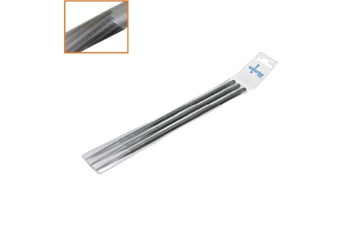 Круглые напильники Vallorbe диаметром 3,2 мм для заточки цепи аккумуляторной мини-пилы, в комплекте 3 шт