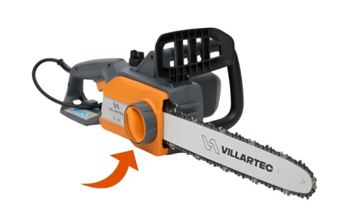 VILLARTEC SE 185 - быстрая регулировка натяжение цепи без использования инструментов