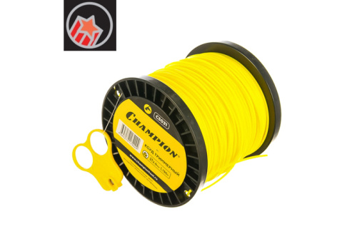 Косильная струна Champion 2 мм x 130 м, сечение - звезда