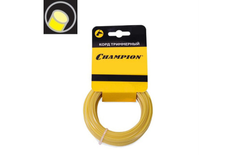 Леска Champion для триммера 2 мм х 15 м круглая