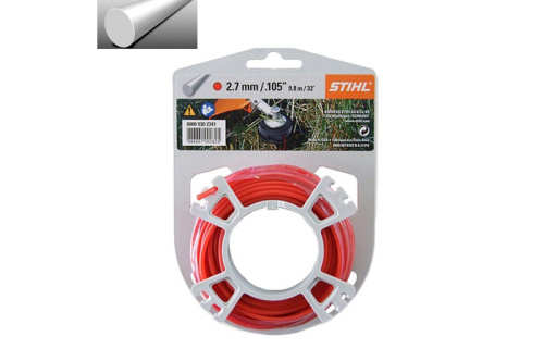 Леска круглая STIHL 2,7 мм х 9,8 м для триммера