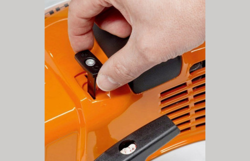 STIHL FS 490 C-EM - заслонка зимнего режима работы