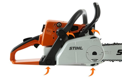 STIHL MS 250 C (16″) - система амортизации