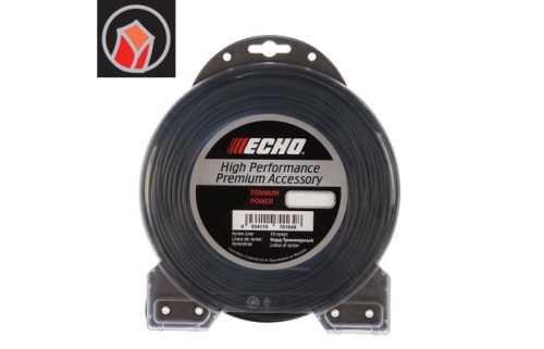 Леска ECHO Titanium Power для триммера 3 мм х 44 м квадратная
