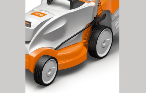 STIHL RMA 235 - центральная регулировка высоты стрижки