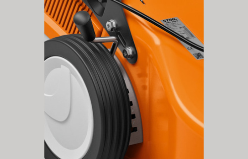 STIHL RM 248 - центральная регулировка высоты стрижки