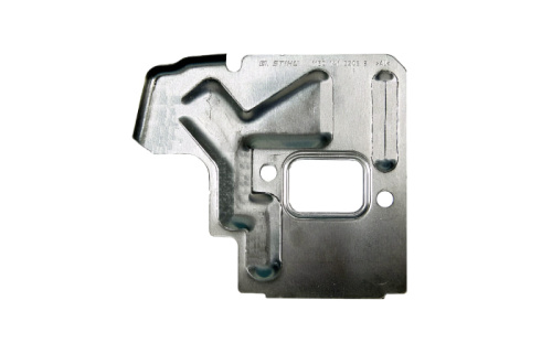 Охлаждающий лист глушителя для бензопилы STIHL [штиль] MS 180 после 2014 года выпуска; оригинал, артикул 11301413205