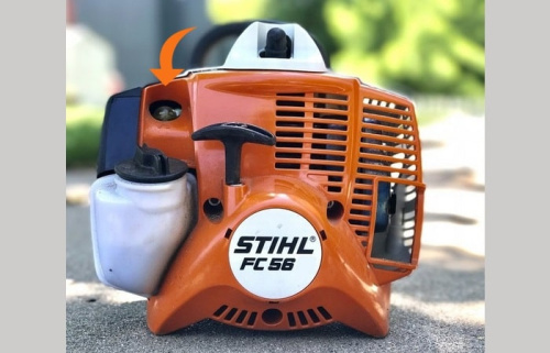 STIHL FS 56 - ручной топливный насос