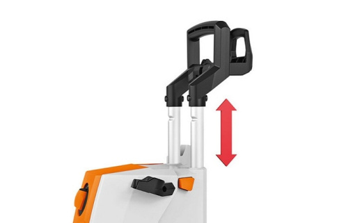STIHL RE 130 PLUS - алюминиевая телескопическая ручка