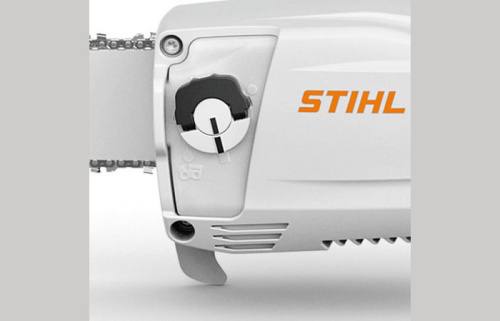 STIHL HTA 86 - крышка масляного бака специальной конструкции