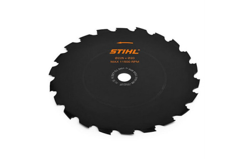 Диск-фреза STIHL с долотообразными зубьями для кустореза