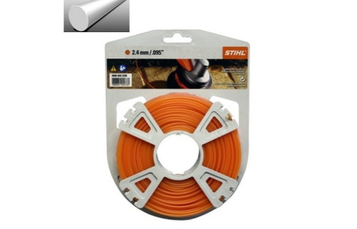 Леска круглая STIHL 2,4 мм х 41 м для триммера