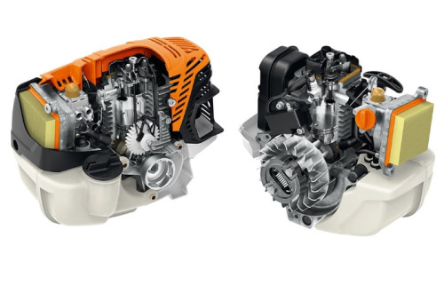 STIHL FS 111 - двигатель 4-MIX