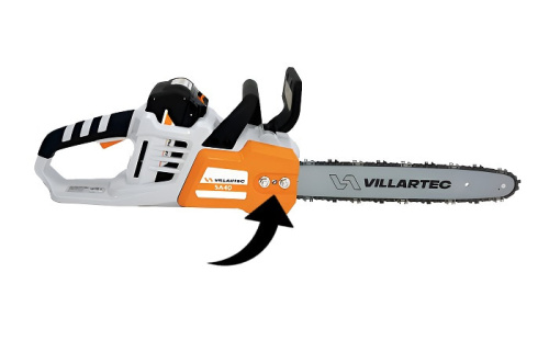 VILLARTEC SA 40 Set - боковое расположение винта натяжения цепи