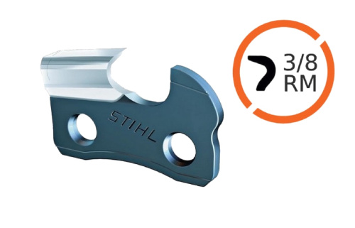 Режущее звено с закругленной рабочей кромкой для ремонта пильных цепей STIHL [штиль] 35/36 RM с шагом 3/8″