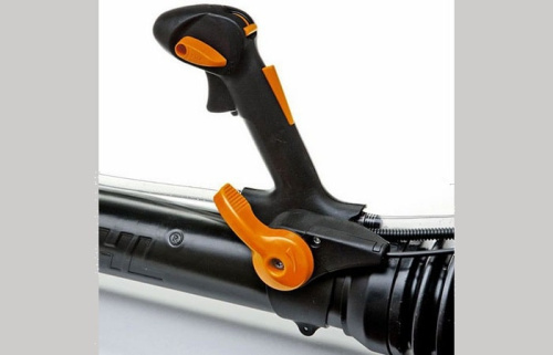 STIHL SR 450 - удобное расположение элементов управления