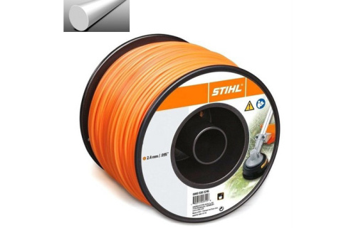Леска круглая STIHL 2,4 мм х 253 м для триммера
