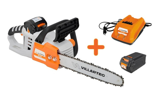 Аккумуляторная пила VILLARTEC SA 40 Set выбрать и купить в СПб: цены, характеристики, отзывы - магазин ТЕХНОНИК
