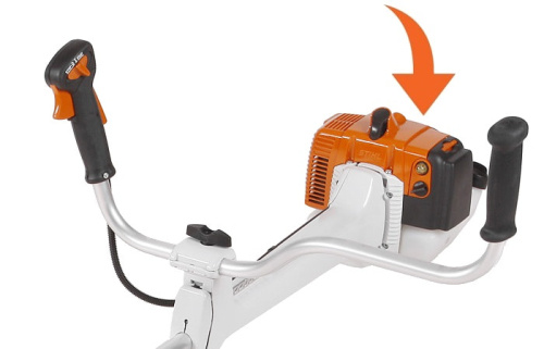 STIHL FS 450 - ручной топливный насос