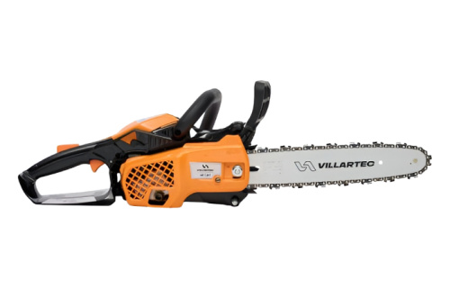 Легкая и компактная бензопила VILLARTEC SB 1261 с направляющей шиной 30 см