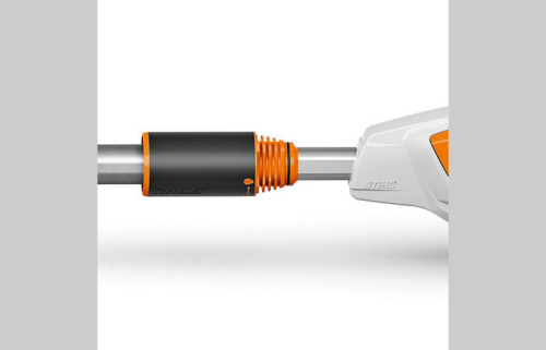 STIHL HTA 86 - быстрое изменение длины штока посредством поворотной муфты