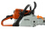 STIHL MS 250 C-BE (16″) - быстрое натяжение цепи без использования инструментов