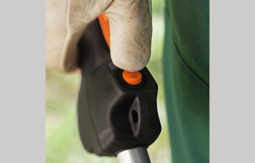 STIHL FS 70 C-E - кнопка остановки двигателя с возвратным механизмом